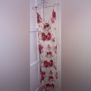 Floral Sleeveless Maxi Dress